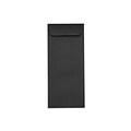 LUX® 80lbs. 4 1/8 x 9 1/2 #10 Open End Envelopes, Midnight Black, 1000/BX