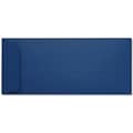 LUX® 80lbs. 4 1/8 x 9 1/2 #10 Open End Envelopes, Navy Blue, 1000/BX