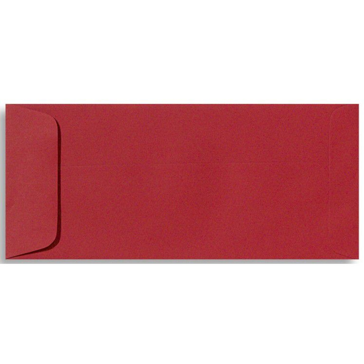 LUX Open End #10 Envelope, 4-1/8 x 9-1/2, Ruby Red, 50/Pack (EX7716-18-50)