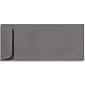 LUX® 70lbs. 4 1/8" x 9 1/2" #10 Open End Envelopes, Smoke Gray, 500/BX