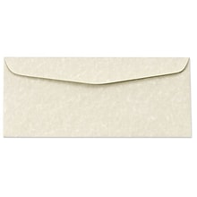 LUX® 60lbs. 4 1/8 x 9 1/2 #10 Regular Envelopes, Cream Parchment, 250/BX