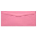LUX® 60lbs. 4 1/8 x 9 1/2 #10 Bright Regular Envelopes, Electric Pink, 250/BX
