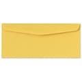 LUX® 60lbs. 4 1/8 x 9 1/2 #10 Pastels Regular Envelopes, goldenrod yellow, 250/BX