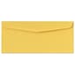 LUX® 60lbs. 4 1/8" x 9 1/2" #10 Regular Envelopes, Goldenrod Yellow, 500/BX