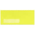 LUX Moistenable Glue #10 Window Envelope, 4 1/2 x 9 1/2, Electric Yellow, 1000/Box (4261-20-1000)