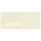 LUX Pastels Moistenable Glue #10 Window Envelope, 4 1/2 x 9 1/2, Ivory, 250/Box (4056-250)