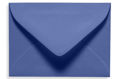 LUX® 70lb 2 11/16x3 11/16 #17 Mini Envelopes W/Glue, Boardwalk Blue, 500/BX