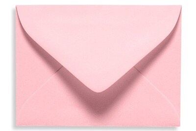LUX® 2 11/16 x 3 11/16 70lbs. #17 Mini Envelopes W/Glue, Candy Pink, 50/Pack