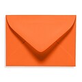 LUX® 70lb 2 11/16x3 11/16 #17 Mini Envelopes W/Glue, Mandarin Orange, 500/BX