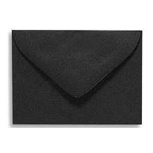 LUX #17 Mini Envelopes (2 11/16 x 3 11/16) 500/Box, Midnight Black (MINBLK-500)