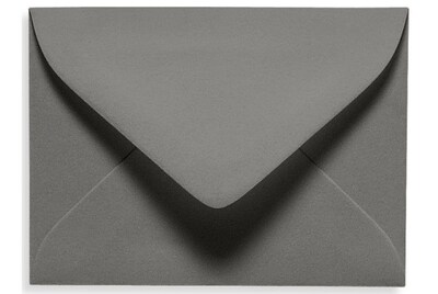 LUX® 70lb 2 11/16x3 11/16 #17 Mini Envelopes W/Glue, Smoke Gray, 1000/BX