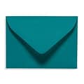 LUX 2 11/16 x 3 11/16 70lbs. #17 Mini Envelopes W/Glue, Teal Blue, 50/Pack