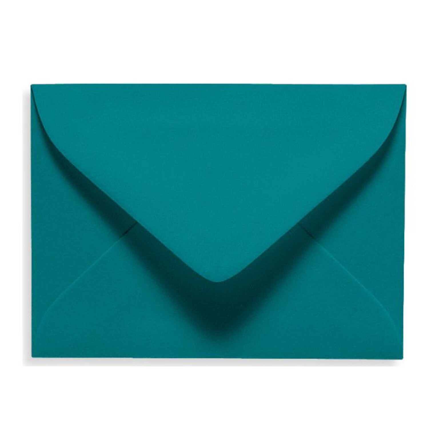 LUX 2 11/16 x 3 11/16 70lbs. #17 Mini Envelopes W/Glue, Teal Blue, 50/Pack