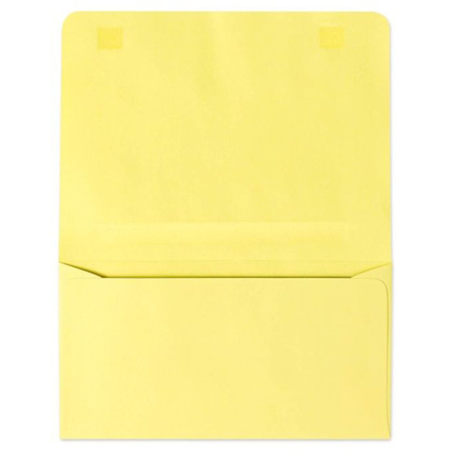 Lux® 4 1/4 x 6 1/2 #6 60lbs. 2-Way Envelopes; Pastel Canary Yellow, 500/Pk