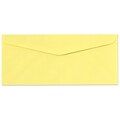 LUX® 3 7/8 x 8 7/8 #9 60lbs. Regular Envelopes, Pastel Canary Yellow, 50/Pack