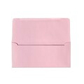 LUX® 3 7/8 x 8 7/8 #9 60lbs. Remittance, Donation Envelopes, Pastel Pink, 50/Pack, 10 Packs/Box