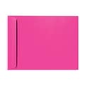 LUX® 80lbs. 10 x 13 Open End Envelopes W/Glue, Magenta Pink, 250/BX
