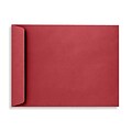 LUX® 10 x 13 70lbs. Open End Envelopes, Ruby Red, 50/Pack