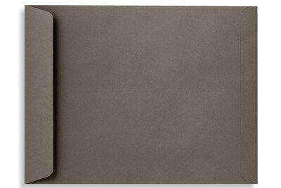 LUX® 70lbs. 10 x 13 Open End Envelopes, Smoke Gray, 500/BX