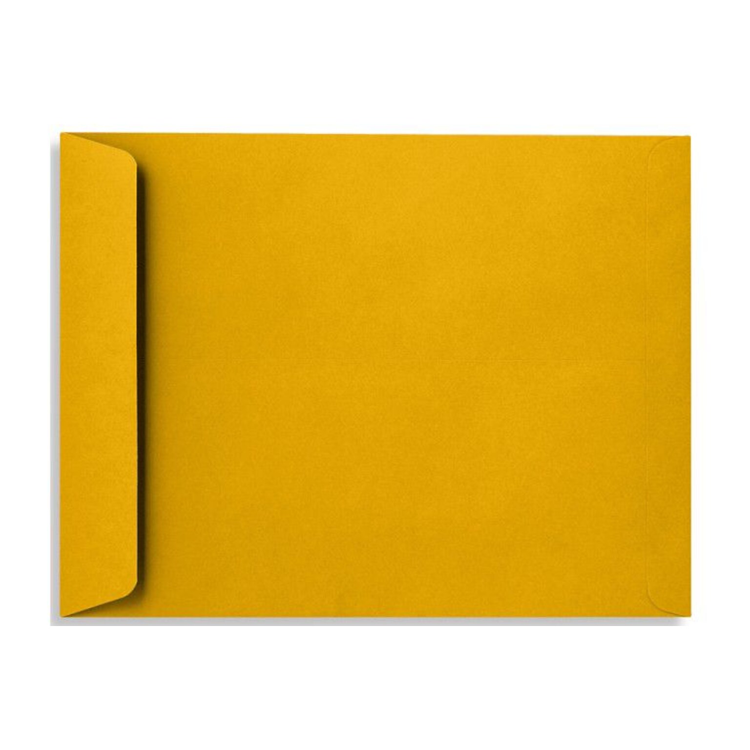 LUX Open End Self Seal #13 Catalog Envelope, 10 x 13, Yellow, 50/Pack (EX4897-12-50)