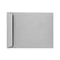 LUX Open End Open End Catalog Envelope, 12 1/2" x 18 1/2", Gray, 50/Pack (92532-50)