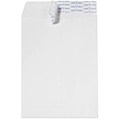 LUX Peel & Seal Open End Self Seal #15 1/2 Catalog Envelope, 12 x 15 1/2, White, 50/Pack (17318-50)