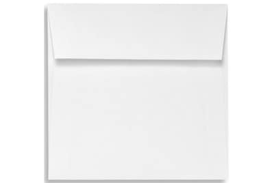 Lux® 3 1/4 x 3 1/4 70lbs. Square Flap Envelopes W/Self Adhesive; Bright White, 50/Pk