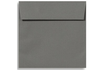 LUX® 70lb 5 1/2x5 1/2 Square Flap Envelopes W/Peel&Press; Smoke Gray, 500/BX