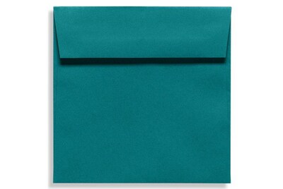 LUX® 70lb 5 1/2x5 1/2 Square Flap Envelopes W/Peel&Press; Teal Blue, 500/BX