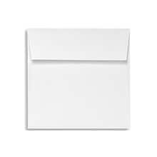LUX® 70lb 5x5 Square Flap Envelopes W/Peel&Press; Bright White, 1000/BX