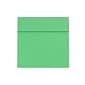 LUX 5 x 5 Square Envelopes, 50/Box, Holiday Green (8505-12-50)