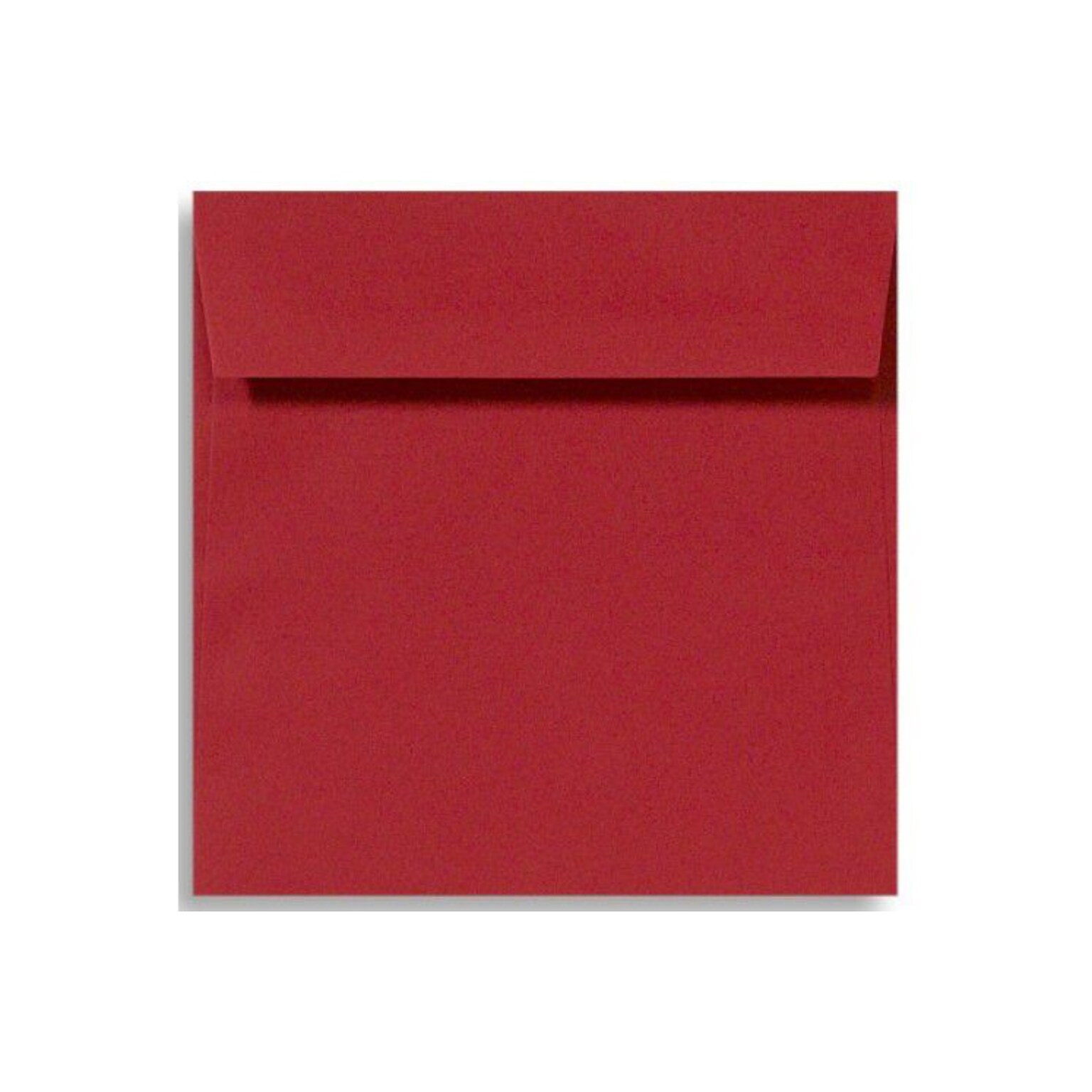 LUX 5 x 5 Square Envelopes, 250/Box, Holiday Red (8505-15-250)