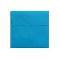 LUX® 80lbs. 5 x 5 Square Envelopes W/Peel & Press, Pool Blue, 250/BX