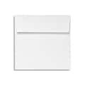 LUX 5 x 5 Square Envelopes, 50/Box, White Linen (8505-WLI-50)