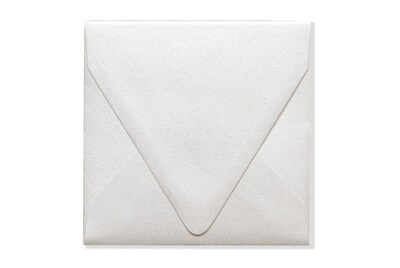 LUX 5 x 5 Square Contour Flap Envelopes 1000/Box) 1000/Box, Quartz Metallic (1840-08-1000)