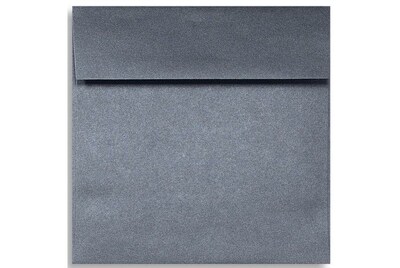 LUX 6 1/2 x 6 1/2 Square Envelopes 500/Box) 500/Box, Anthracite Metallic (M8535-15-500)