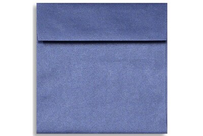 LUX 6 1/2 x 6 1/2 Square Envelopes 500/Box) 500/Box, Sapphire Metallic (8535-18-500)
