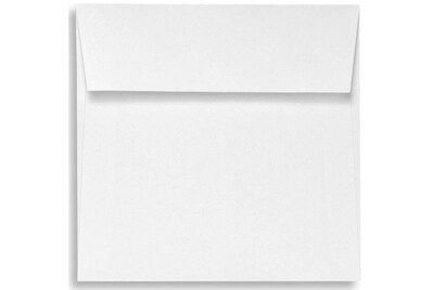 LUX 6 1/2 x 6 1/2 Square Envelopes, 250/Box, White Linen (8535-WLI-250)