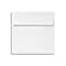 LUX 6 1/2 x 6 1/2 Square Envelopes, 250/Box, White Linen (8535-WLI-250)