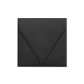LUX 6 1/2 x 6 1/2 Square Contour Flap Envelopes 50/Box) 50/Box, Midnight Black (1855-B-50)