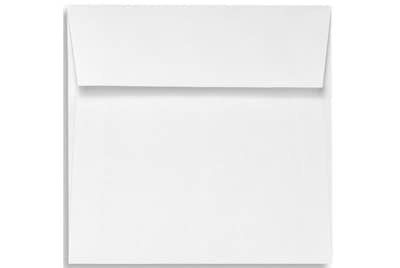 LUX 7 x 7 Square Envelopes, 50/Box, 70lb. White (10936-50)