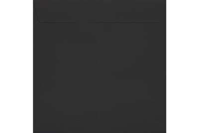 LUX 8 x 8 Square Envelopes 500/Box) 500/Box, Midnight Black (F-8565-B-500)