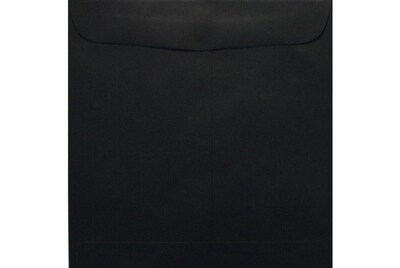 LUX 9 1/2 x 9 1/2 Square Envelopes 500/Box) 250/Box, Midnight Black (F-8595-B-250)