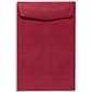 LUX® 70lb 9"x12" Open End Envelopes, Garnet Red, 500/BX