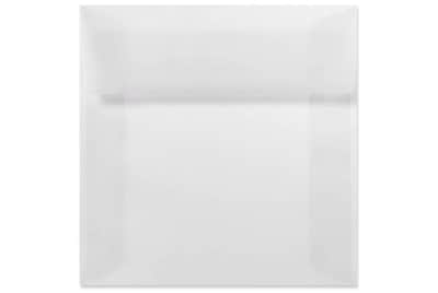 LUX 9 x 9 Square Envelopes, 50/Box, Clear Translucent (8585-50-50)