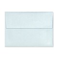 LUX® 3 5/8 x 5 1/8 80lbs. A1 Invitation Envelopes W/Glue, Aquamarine Metallic, 50/Pack (5365-02-50)