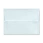 LUX 4 3/8" x 5 3/4" 80lbs. A2 Invitation Envelopes W/Glue, Aquamarine Metallic, 50/Pack