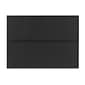 LUX A6 Invitation Envelopes (4 3/4 x 6 1/2) 250/Box, Black Linen (4875-BLI-250)