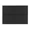 Lux® 5 3/4 x 8 3/4 80lbs. Square Flap Envelopes W/Peel & Press, Black Linen, 50/Pk