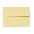 LUX A1 Invitation Envelopes (3 5/8 x 5 1/8) 50/Box, Gold Parchment (6665-14-50)
